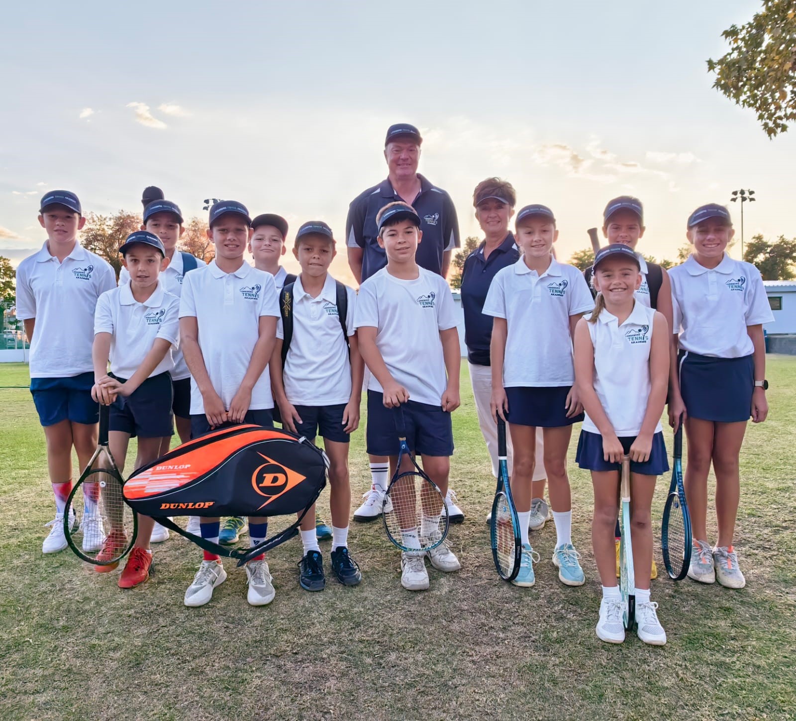 Kids and coaches